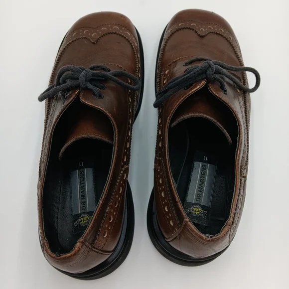 Dr MartensVintage Y2K Chunky Heel Brogues Oxfords 9749 Size  display picture 2
